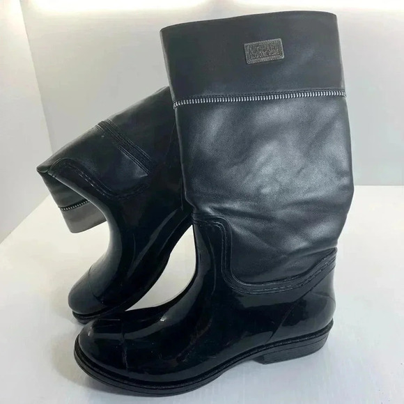 Michael Kors (Daisy Shana) Rain Boots (Sz 5) - Picture 1 of 10